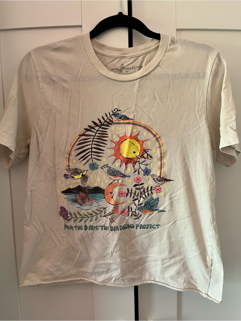 Bird Collective Project Graphic Tee - Cream T-Shirt